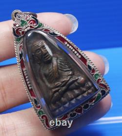 LP Thuad, Talisman, Thai, Old, Buddha, Rare, Pendant, Amulet, blessed, Lucky, Buddhism, Wat