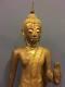Large Antiques Bronze Gilt Buddha Rattanakosin 18th C Thai Amulets Statues Rare