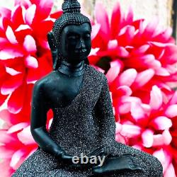 Large Buddha Statue Leklai Dust Meditation Soton Lucky Fortune Lp Somporn #16319