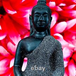 Large Buddha Statue Leklai Dust Meditation Soton Lucky Fortune Lp Somporn #16319