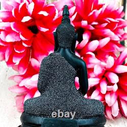 Large Buddha Statue Leklai Dust Meditation Soton Lucky Fortune Lp Somporn #16319