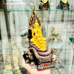 Large Statue Meditation Combine 5 Buddha Wat Nakpog Protection Thai Amulet 18537