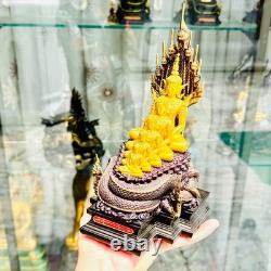Large Statue Meditation Combine 5 Buddha Wat Nakpog Protection Thai Amulet 18537