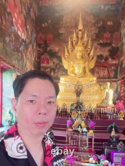 Large Statue Meditation Combine 5 Buddha Wat Nakpog Protection Thai Amulet 18537