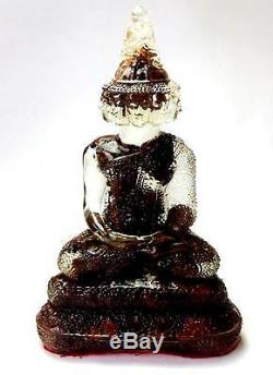 Lek Lai Nam Pee REAL Phra Sed Thee Nawaghot Thai Buddha Amulet Fast Rich Wealth