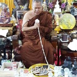 Leklai Amulet Thai Heal good 5.5 Lp Somporn Protect Buddha Lucky Takrut Wealth