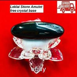 Leklai Amulet Thai LEKLAI Magic AMULET Lucky Natural Stone Rainbow THAI Buddha