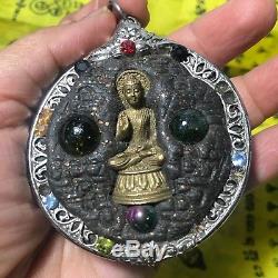 Leklai Buddha Magic Talisman Crafts Suriyan Fetish Pendent Thai Amulet Skull