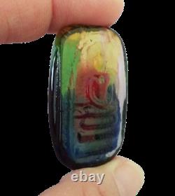 Leklai Kaew Rainbow Phra Somdej Magic Buddha Amulet Thai Power Protection Rare