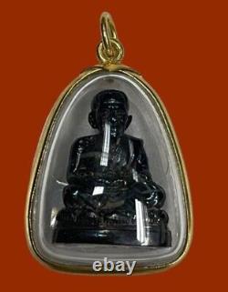 Leklai Mekapat 7Color Statue Buddha Phra Lp Tuad Thai Amulet Frame Magic Protect