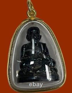 Leklai Mekapat 7Color Statue Buddha Phra Lp Tuad Thai Amulet Frame Magic Protect