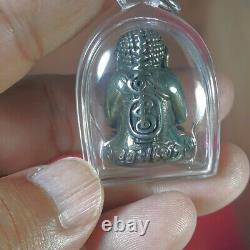Leklai Mekasit Peek Malang Tub Phra Pidta Thai Amulet Buddha Lp Huan Clear Case