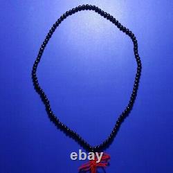 Leklai Necklace 108 Bead Prayer Magnetic Power Holy Protect Thai Buddha Amulet