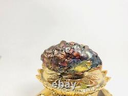 Leklai Noni 7 color SURIYAN RACHA Thai buddha Amulet magic stone lp somporn Rare