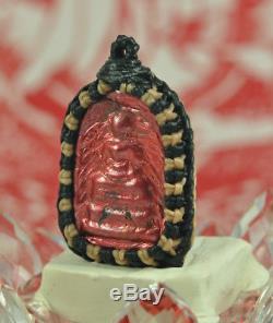 Leklai SURIYAN RACHA Natural Phra Somdej Somdet Wat Rakang LP Thai Buddha Amulet