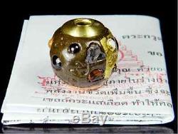 Leklai Takrud LP Somporn Thai Buddha Amulet Wealth Life Protect Good Fortune