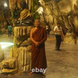 Leklai Thai Amulet Lp Somporn Pendant Heal 3.5 Protect Buddha Wealth Luck Takrut