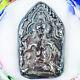 Leklai praya sming phra koon paen protect lucky Rare thai buddha amulet 701