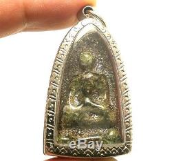 Lord Buddha Miracle Blessing Nadoon Life Protection Thai Healing Amulet Pendant