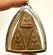 Lord Buddha Triple Blessing Amulet Thai Real Powerful Success Lucky Rich Pendant