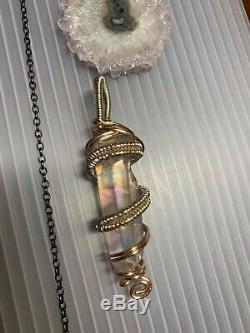 Lot of Sterling Diamond Quartz Crystal Thai Buddha Amulets Moldavite Liz Alpert