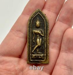 Lot of Thai Triangular Buddha Amulet Figures (6)