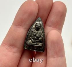 Lot of Thai Triangular Buddha Amulet Figures (6)