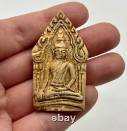 Lot of Thai Triangular Buddha Amulet Figures (6)