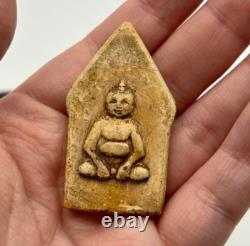 Lot of Thai Triangular Buddha Amulet Figures (6)