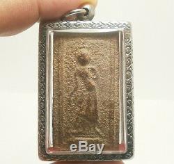 Lp Boon Best Leela Lord Buddha Walking Over Obstacles Thai Powerful Great Amulet