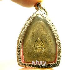 Lp Boon Big Jaosua Billionaire Back Pidta Buddha Thai Top Miracle Amulet Pendant