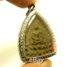 Lp Boon Big Jaosua Billionaire Back Pidta Buddha Thai Top Miracle Amulet Pendant