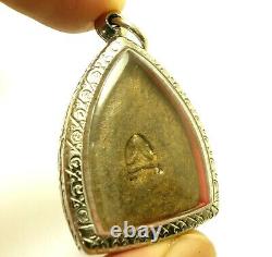 Lp Boon Big Jaosua Billionaire Back Pidta Buddha Thai Top Miracle Amulet Pendant