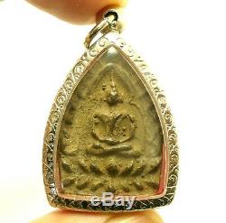 Lp Boon Big Jaosua Billionaire Back Pidta Buddha Thai Top Miracle Amulet Pendant