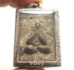 Lp Boon Buddha Chant Magic Top Mantra Blessing Thai Real Powerful Amulet Pendant