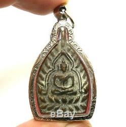 Lp Boon Jaosua Billionaire Metal Coin Buddha Thai Real Amulet Lucky Rich Success