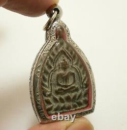 Lp Boon Jaosua Billionaire Metal Coin Buddha Thai Real Amulet Lucky Rich Success