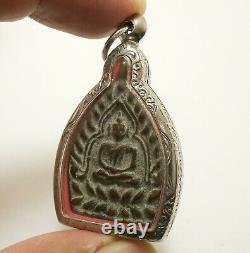 Lp Boon Jaosua Billionaire Metal Coin Buddha Thai Real Amulet Lucky Rich Success