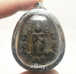 Lp Boon Lord Buddha & 2 Disciple Thai Love Harmony Healing Health Amulet Pendant