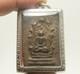 Lp Boon Samadhi Buddha Blessing Thai Amulet Pendant Healthy Peaceful Happy Life