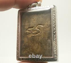 Lp Boon Samadhi Buddha Blessing Thai Amulet Pendant Healthy Peaceful Happy Life