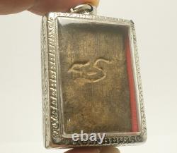 Lp Boon Samadhi Buddha Blessing Thai Amulet Pendant Healthy Peaceful Happy Life