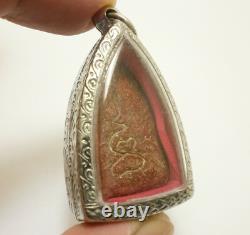 Lp Boon Samati Lotus Buddha Thai Amulet Rich Lucky Long Life Great Siam Pendant