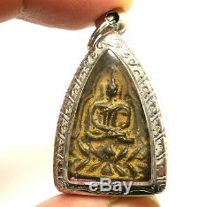 Lp Boon Small Jaosua Billionaire Buddha Thai Miracle Amulet Rich Success Pendant