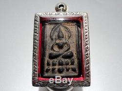 Lp. Boon Somdej Buddha Enlighten Dharma Samadhi Thai Amulet Necklace Pendant Hot