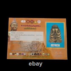 Lp Chern Phra Pidta 8 Hand Thai Buddha Amulet Pendant Lucky Wealth Talisman 2536