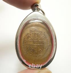 Lp Koon Famous Coin In 1969 Amulet Multiply Money Lucky Rich Buddha Thai Pendant
