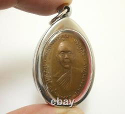 Lp Koon Famous Coin In 1969 Amulet Multiply Money Lucky Rich Buddha Thai Pendant