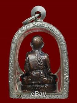Lp Koon Wat Banrai Thai Amulet Buddha Khunpratep Pratarnporn Be. 2536 Lucky