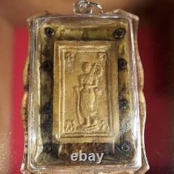 Lp Kuay Amulet Thai Phra Buddha Pendant Rare Behind Phra Sivalee B. E. 2521 Wishes